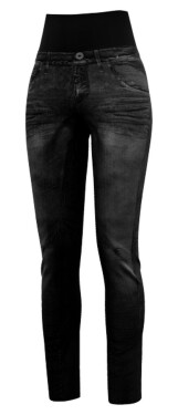 CRAZY Pant Sound Woman, Print Jeans Black velikost: L