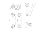 INVENA - Sprchová baterie MODENA BN-11-F0S-L