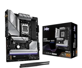 ASRock B850 LiveMixer WiFi / AMD B850 / DDR5 / SATA III / USB 3.2 / 2.5GLAN / Wi-Fi 7 / sc.AM5 / ATX (90-MXBQU-A0UAYZ)