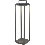 Broggi Lucerna LED Resort, antracitová, 54 cm