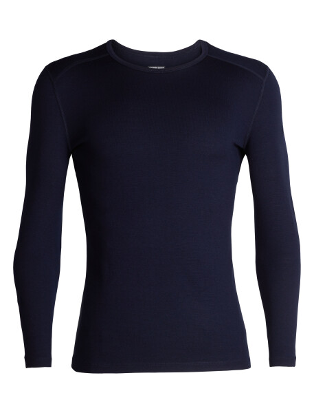 Pánské merino triko ICEBREAKER Mens 260 Tech LS Crewe, Midnight Navy velikost: S