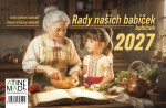 Kalendář 2027 Rady našich babiček, stolní, týdenní, 14 x 21,4 cm