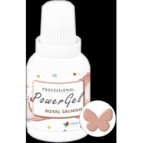 Food Colours gelová barva PowerGel Royal Salmon 20