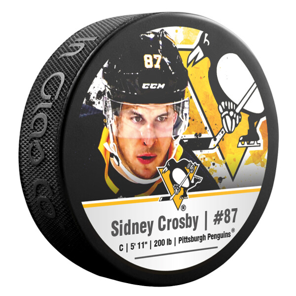 Inglasco / Sherwood Puk Pittsburgh Penguins Sidney Crosby #87 NHLPA