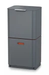 JOSEPH JOSEPH Koše na tříděný odpad Totem Max 60 l Graphite 30062