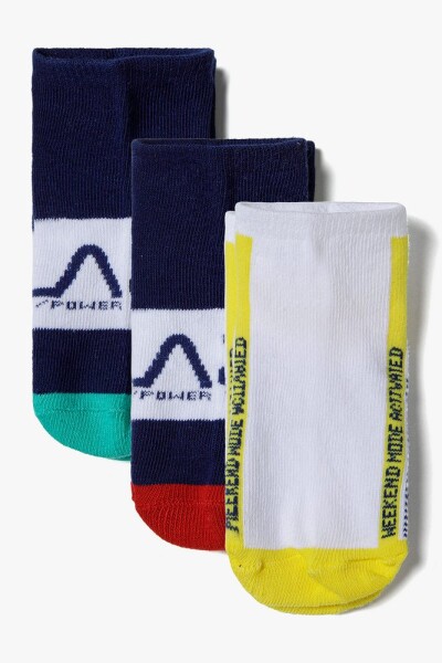 Ponožky chlapecké 3pack, Minoti, 13sock 20, Kluk - 128/140 | 8/10let