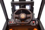 Mamido Dětský elektrický vysokozdvižný vozík JCB žlutý