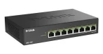 D-Link DMS-108P/E černá / Switch / 8x 2,5G / PoE+ / rozpočet 230 W (DMS-108P/E)