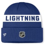 Fanatics Pánská zimní čepice Tampa Bay Lightning NHL Authentic Pro A/Cap Cuffed Beanie