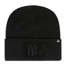 47 Brand Pánská zimní čepice New York Yankees MLB Haymaker Cuff Knit Black