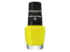 Dermacol Lak na nehty Neon Gold Digger č.43, 5ml