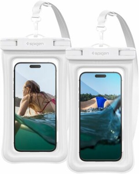 Pouzdro Spigen Aqua Shield WaterProof Floating Case A610 2 Pack, bílé