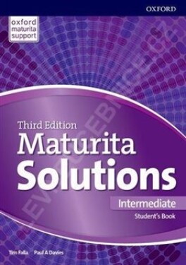 Maturita Solutions 3rd Edition Intermediate Student's Book