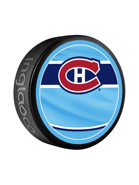 Inglasco / Sherwood Puk Montreal Canadiens Reverse Retro Jersey 2022 Souvenir Collector Hockey Puck