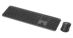 Logitech MK950 Signature Slim Graphite / Klávesnice + myš / 2,4 GHz / USB nanopřijímač (920-012490)