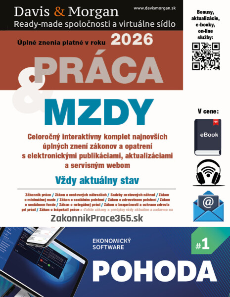 Práca & Mzdy 2026 - Redakčný