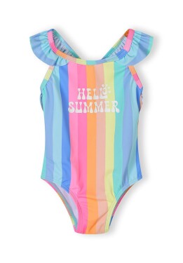 Plavky dívčí jednodílné Minoti 30SWIM106 - 104/110 | 4/5let