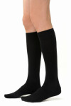 Dámské podkolenky MERINO WOOL 130 grafitová melanž 38-40