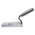 Lžíce zednická trapézová, 180 mm kalená, dřevěná rukojěť, STALCO PERFECT