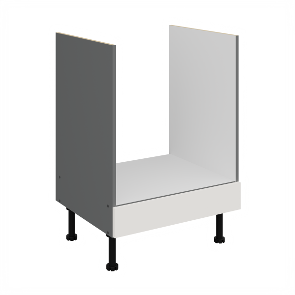 Spodní skříňka pro vestavnou troubu Aria ANT 60 D GAZ BB Barva korpusu: Antracit, Barva dvířek: WH - Crystal white AFM