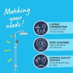 GROHE - Vitalio Joy Sprchový set 260 s přepínačem, chrom 27357002