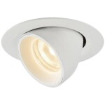 Paulmann 92907 Whirl LED vestavné svítidlo, LED, pevně vestavěné LED, 4.9 W, hliník (kartáčovaný), saténová, sada 3 ks