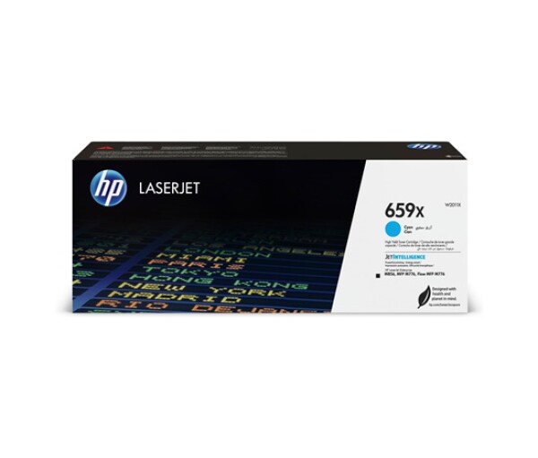 HP 659X High Yield Cyan Original LaserJet Toner Cartridge (29,000 pages) EDF_556549