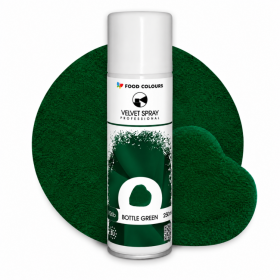 Sametový sprej Food Colours Bottle Green (250 ml)
