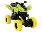 Mamido Terénní autíčko s tlačnou tyčí Quad XC zelené