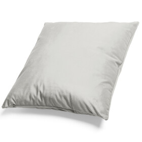 Mikroplyšový povlak na polštář 50x50 cm Světle Šedý