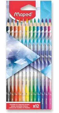 MAPED Pastelky Arctic 12 ks / trojhranné / tuha 2,9 mm (0086/9831734)