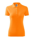 Pique Polo polokošile dámská tangerine orange 2XL