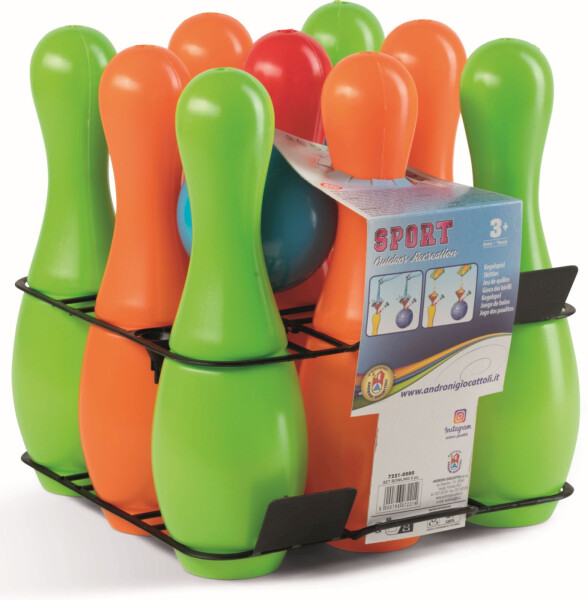 Androni Bowling 9+2 plnitelný vodou nebo pískem, výška 27 cm