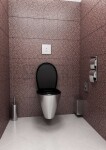SANELA - Nerezová WC Nerezové závěsné antivandalové WC SLWN 09