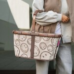 Nákupní košík Reisenthel Carrybag Smiley® teddy chocolate