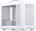 Jonsbo C6 MAX bílá / Počítačová skříň / Micro-ATX / Tvrzené sklo (C6MAXWHITE)