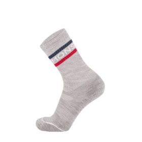 Merino ponožky MONS ROYALE Signature Crew Sock college grey velikost L