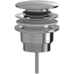CERANO Umyvadlová výpusť - 5/4“ click-clack - univerzální - plast - chrom