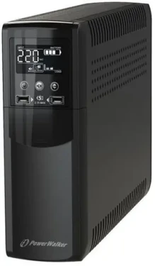PowerWalker VI 1000 CSW IEC / Záložní zdroj UPS / 1000 VA / 600 W / 8x IEC C13 / LCD / USB (10121122)