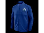 Fanatics Pánská bunda Edmonton Oilers NHL Authentic Pro Rink Poly Fleece FZ Velikost: L