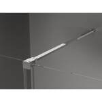 MEXEN/S - Velar sprchový kout, posuvné dveře 90 x 85, transparent, chrom 871-090-085-01-01