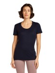 ICEBREAKER Wmns 150 Tech Lite SS Scoop Tee, Midnight Navy velikost: L