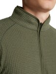 ICEBREAKER Mens Merino 400 RealFleece Grid LS Half Zip, Dark Loden (vzorek) velikost: M