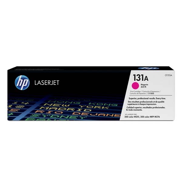 Hewlett-Packard HP CF213A, purpurový (HP 131A) - originální toner