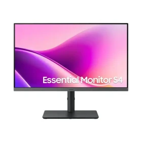 24" SAMSUNG Essential S4 S24F434UAU černá / IPS / 1920x1080 / 16:9 / 5ms / 1000:1 / 300cd-m2 / HDMI + DP + USB-C / VESA (LS24F434UAUXEN)