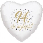 94. narozeniny balónek srdce Balonky.cz 94. narozeniny balónek srdce Balonky.cz