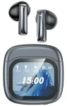 AWEI TP100 černá / Bezdrátová sluchátka s mikrofonem / TWS / ENC / Bluetooth 5.4 / dobíjecí pouzdro s displejem (TP100 ENC)