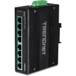 TRENDnet TI-PG80B / Průmyslový switch / 8x Gigabit PoE+ / 200 W / 16 Gbit/s / DIN-Rail (TI-PG80B)