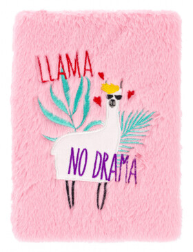 Notes plyšový BAAGL - Lama