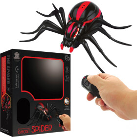 R/C Pavouk s biomimikry a svítícíma očima - červený - Sparkys